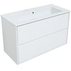 Aquanet 339970 Тумба Милан 105 цв. белый глянец (339970)