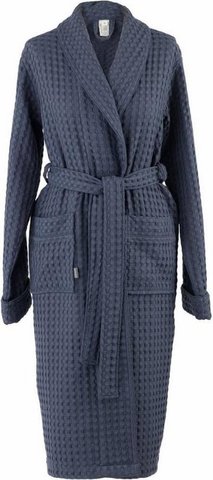Халат вафельный Aquanova Viggo Denim синий