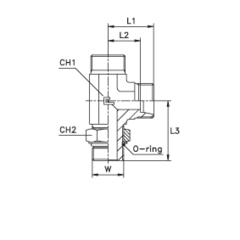 Штуцер FRLA DS20 UNF 1.1/16" (корпус) CAST