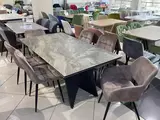 фото 10 Стол IVAR 180 MARBLES KL-80 Серый мрамор, итальянская керамика, DISAUR на profcook.ru