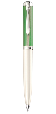 Ручка шариковая Pelikan Souverän® K605 SE 2019, Green-White CT (818223)