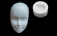 Силиконовый молд Лицо № 45