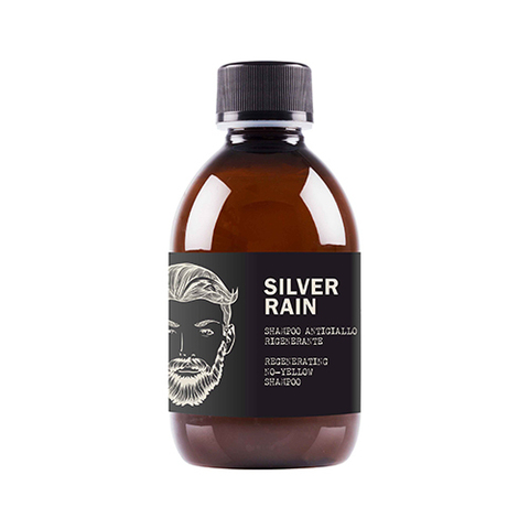 Davines Dear Beard SILVER RAIN Regenerating No-yellow Shampoo - Регенерирующий шампунь для нейтрализации желтизны волос