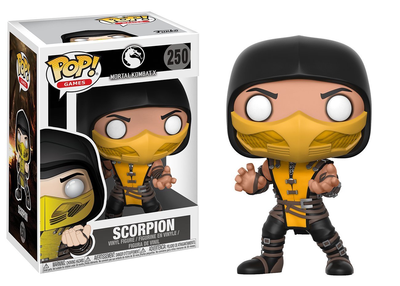 Фигурка Funko POP! Mortal Kombat X - Scorpion - купить по выгодной цене |  Funko POP Shop