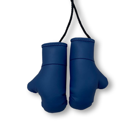 Перчатки боксерские, синие