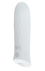 Белый мини-вибратор Enif - 8,7 см. - 