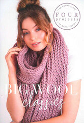 Брошюра Rowan "4 Projects Big Wool", дизайнер Quail Studio