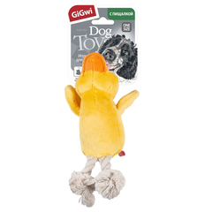 Triol игрушка для собак Утка с пищалкой 15см