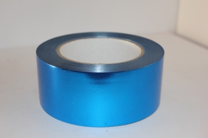 Лента металл (5 см*50 ярд) синий
