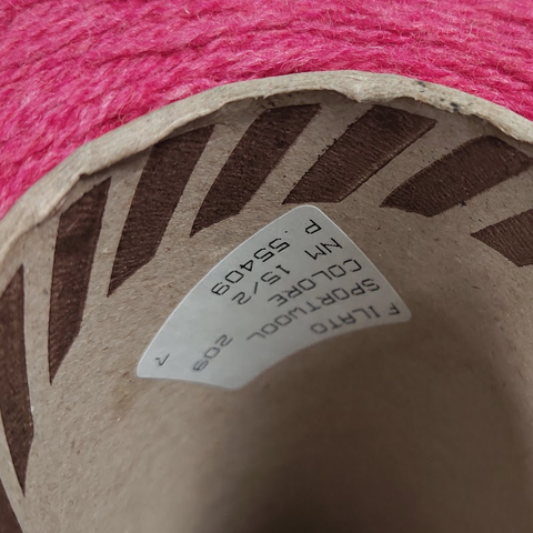 Шерсть 100% SPORTWOOL 15/2 цикламен