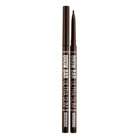 LuxVisage Карандаш для бровей механический тон 305 Medium brown, BROW BAR ULTRA SLIM