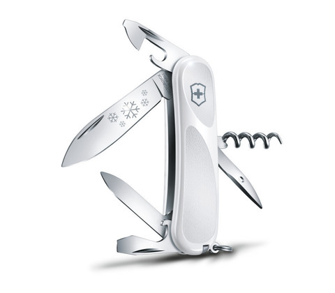 Нож складной Victorinox Evolution White Christmas SE 2016, 85 mm, 13 функций (2.3803.C77)