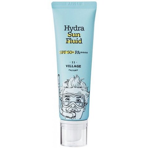 VILLAGE 11 FACTORY Hydra Sun Fluid SPF50+ PA++++