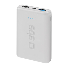 Powerbank SBS 5000mAh White / TEBB5000POCW