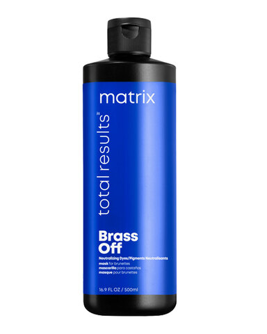 Matrix Total Results Color Obsessed Brass Off Mask - Маска для нейтрализации желтых оттенков Холодный блонд