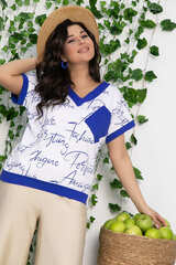 Блуза Лоран (белая) Б13509-20М LT Collection