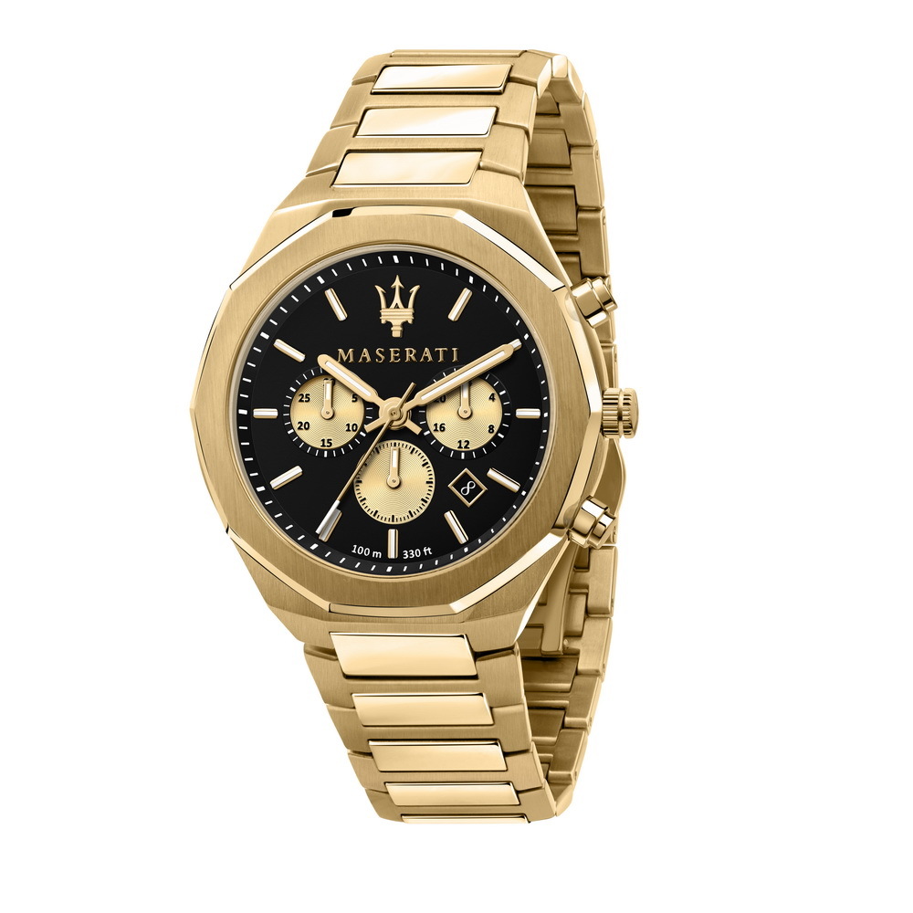 Maserati gold watch sale
