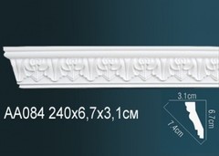 Карниз потолочный гибкий AA084