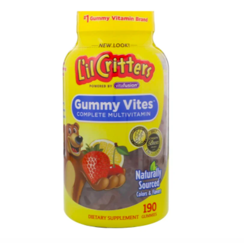 L'il Critters, Gummy Vites, полноценные мультивитамины, 190 жевательных мармеладок