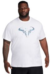 Теннисная футболка Nike Court Rafa Dri-Fit T-Shirt - white