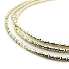 Канитель мягкая KAN/MS, 1,5 мм, глянец, бледное золото