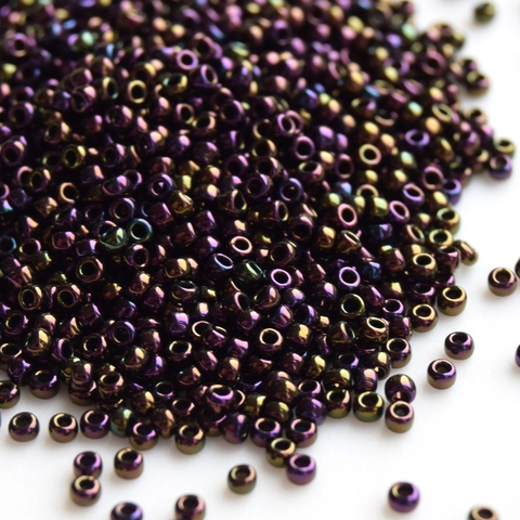 Бисер Тохо круглый 11/0 0085 фиолетовый ирис