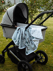 Двусторонний плед Mjölk Акулы