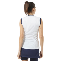 Топ теннисный Australian Printed Ace Shirt - bianco