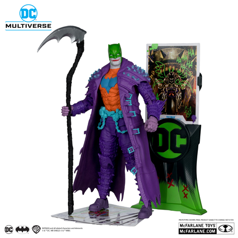Фигурка Бэтмен Темные ночи Бэтмен Металл Jokerized Gold Label