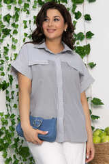 Рубашка Минуэт (светло-серая) Б13577-24М LT Collection