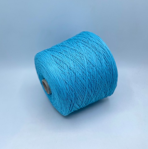 Бобинная пряжа (пр.Италия), art.Cotone, 350м/100 гр. 100%Хлопок, цвет-Бриз , арт.34734