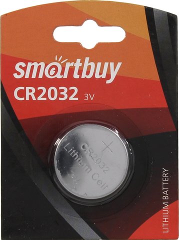 Батарейка CR2032 Lithium 3v Smartbuy купить