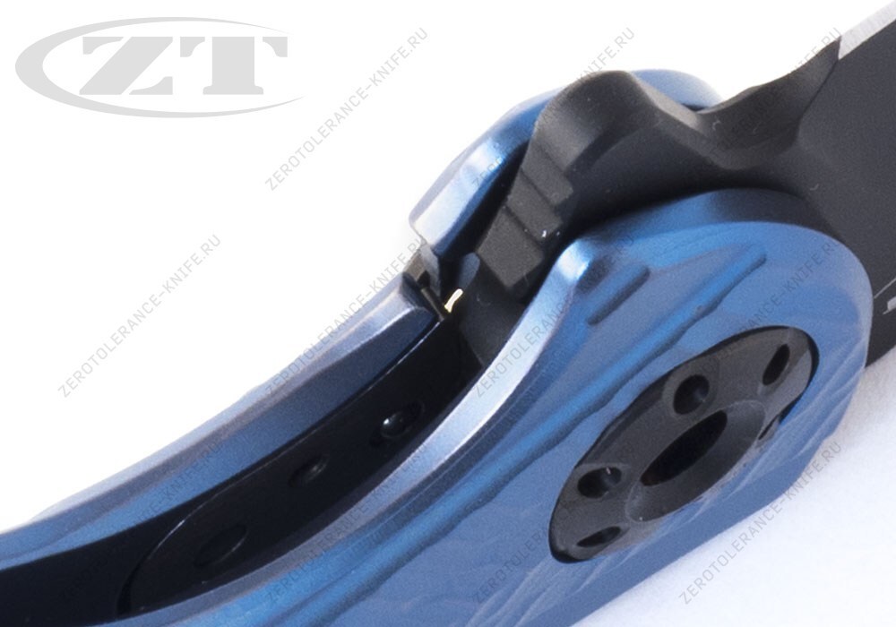 Нож Zero Tolerance 0609BLUBLK First 6 RJ Martin - фотография 