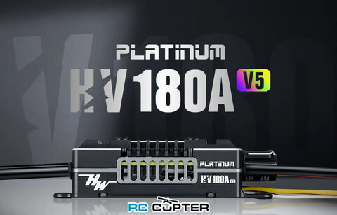 ESC регулятор мотора HOBBYWING Platinum 180A 6-14S SBEC V5