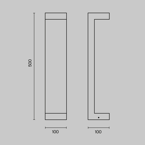 Ландшафтный светодиодный светильник Maytoni Barclay Street O013FL-L9B