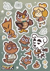 Фирменные Стикеры Animal Crossing
