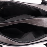 Сумка Саломея 269 мульти итальянский серо-черный