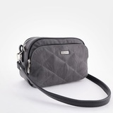 Сумка Саломея 226 македония серый + черный