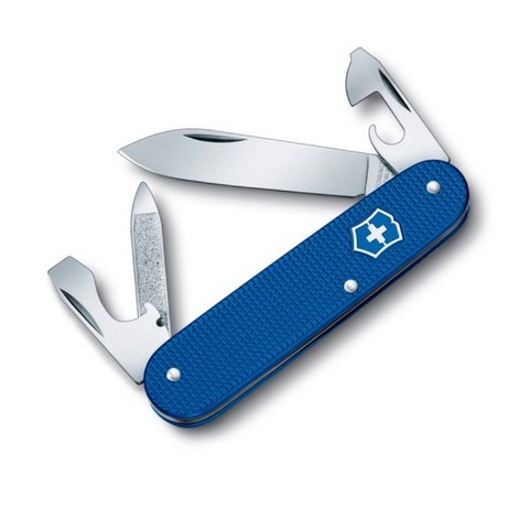 Складной коллекционный нож Victorinox Cadet 5 Colors BLUE (0.2600.L1222) синий - Wenger-Victorinox.Ru