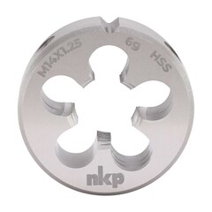 Плашка М14х1,25 DINEN22568 HSS 6g 38х10мм NKP 240142N