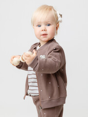 жакет  для девочки  КР 302900/капучино 1312 Н087 к661