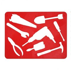
          Трафарет для рисования, пластик, ПЧЕЛКА "Инструменты", пакет