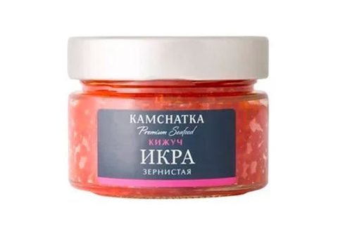 Икра красная кижуча Kamchatka, 125г
