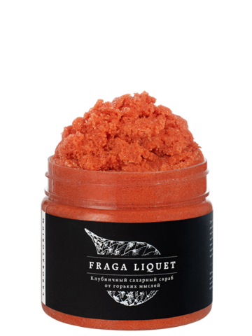 Клубничный сахарный скраб 300 мл