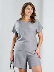 Шорты Женский каприз-4 Виотекс СЕРЫЙ