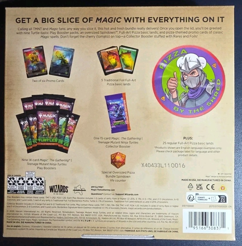 Набор карточек Magic: The Gathering & Teenage Mutant Ninja Turtles
