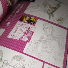 Артбук JoJo's Bizarre Adventure: Anime Key Animation Collection AAA 2 (на японском языке)