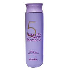 Тонирующий шампунь для осветленных волос Masil 5 Salon No Yellow Shampoo, 300 мл