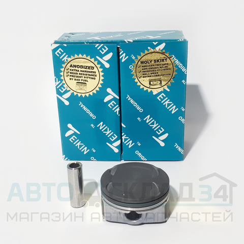 ПОРШЕНЬ 0,5 GAMMA 2 1,6 G4FG CRETA GS, SOLARIS HC, RIO FB TEIKIN 77,5 1,2-1,2-2,0 (+ПАЛЕЦ) (4 ПРОТОЧКИ ПОД КЛАПАНЫ)