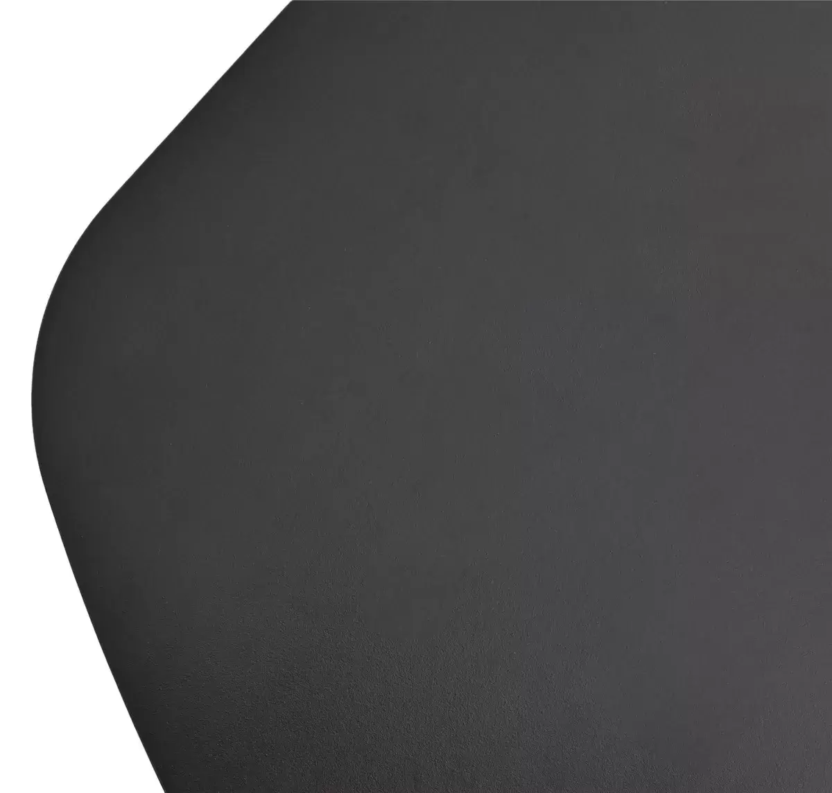 Стол DESIO 180 PURE BLACK SOLID CERAMIC Черный мрамор матовый, керамика/Черный каркас, DISAUR